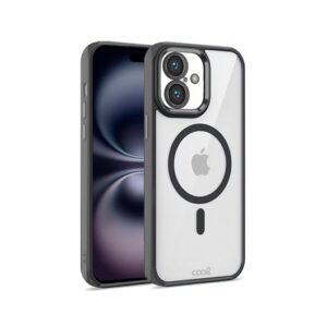 FUNDA COOL IPHONE 16 MAGNETICA NEGRO