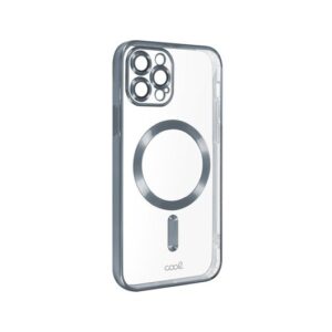 FUNDA COOL IPHONE 16 PRO MAX MAG PLATA