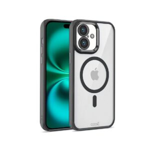 FUNDA COOL IPHONE 16 PLUS MAGNETICA NEGRO
