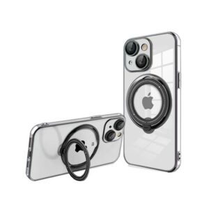 FUNDA COOL IPHONE 15 PLUS MAGNETICA RING NEGRO
